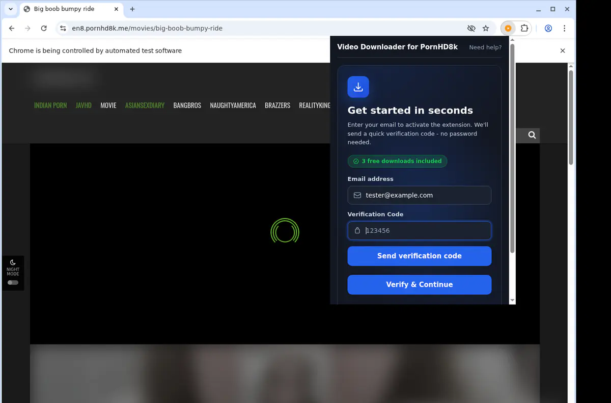 Pornhd 8 K Video Downloader screenshot 4